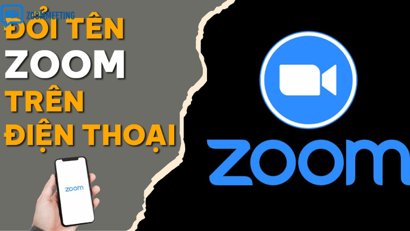 Cách đổi tên trên Zoom trước khi vào cuộc họp bằng điện thoại
