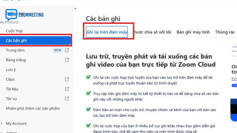 Cách xem lại record trên Zoom bằng máy tính (chi tiết từng bước)