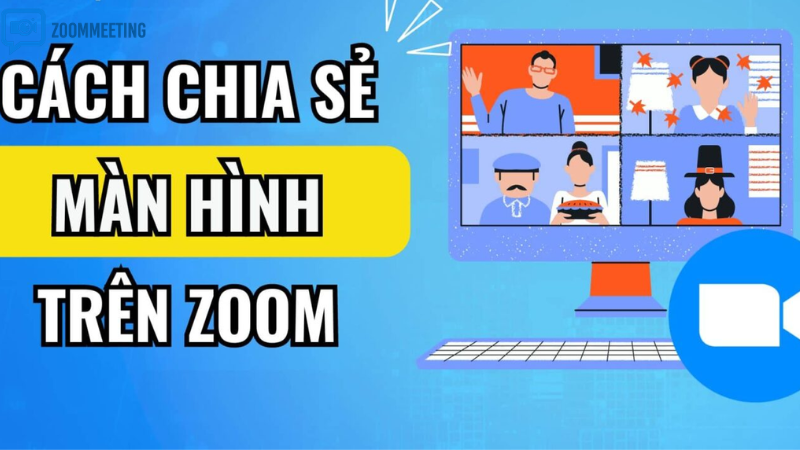 Hướng dẫn chi tiết cách share màn hình trên Zoom trên máy tính