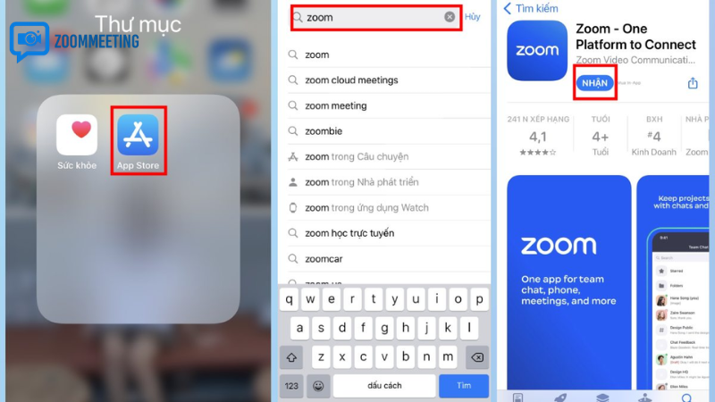 Hướng dẫn zoom meetings download trên điện thoại (Android, iOS)