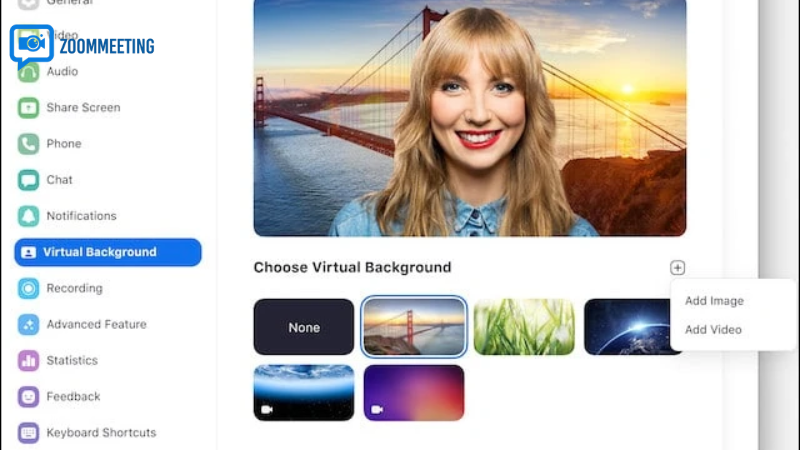 Tiêu chí chọn background zoom phòng làm việc chuẩn SEO hình ảnh cá nhân